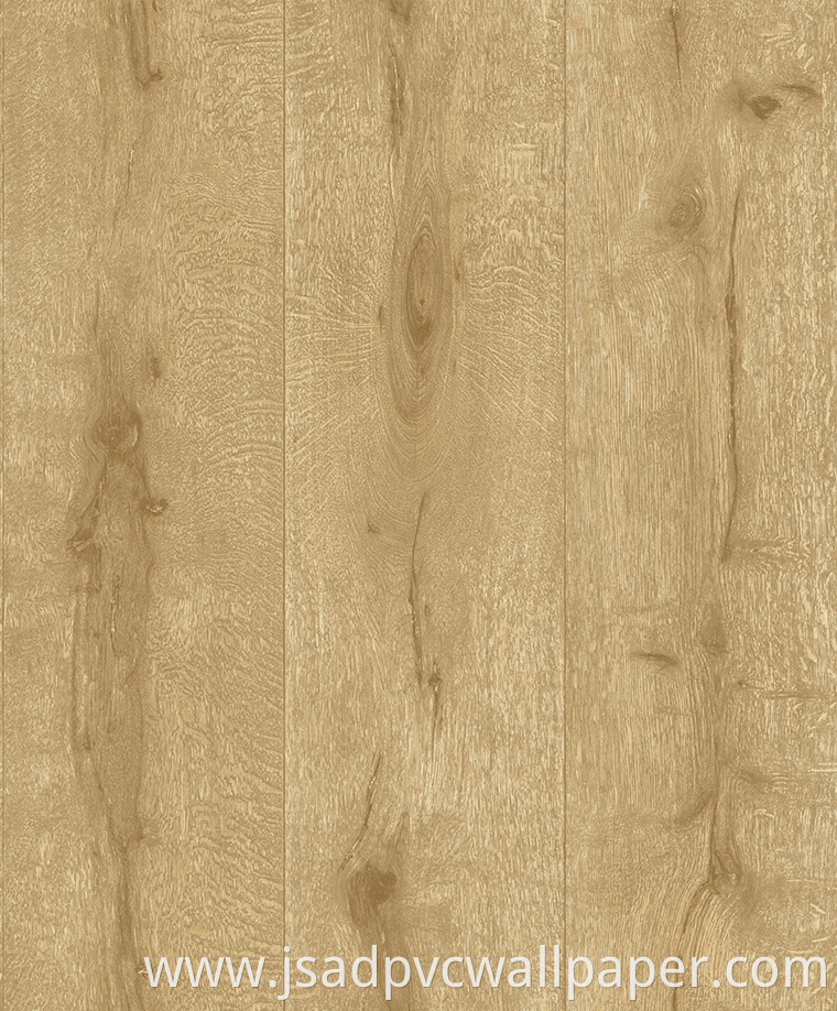 Realistic Wooden Plank Texture Wallpaper